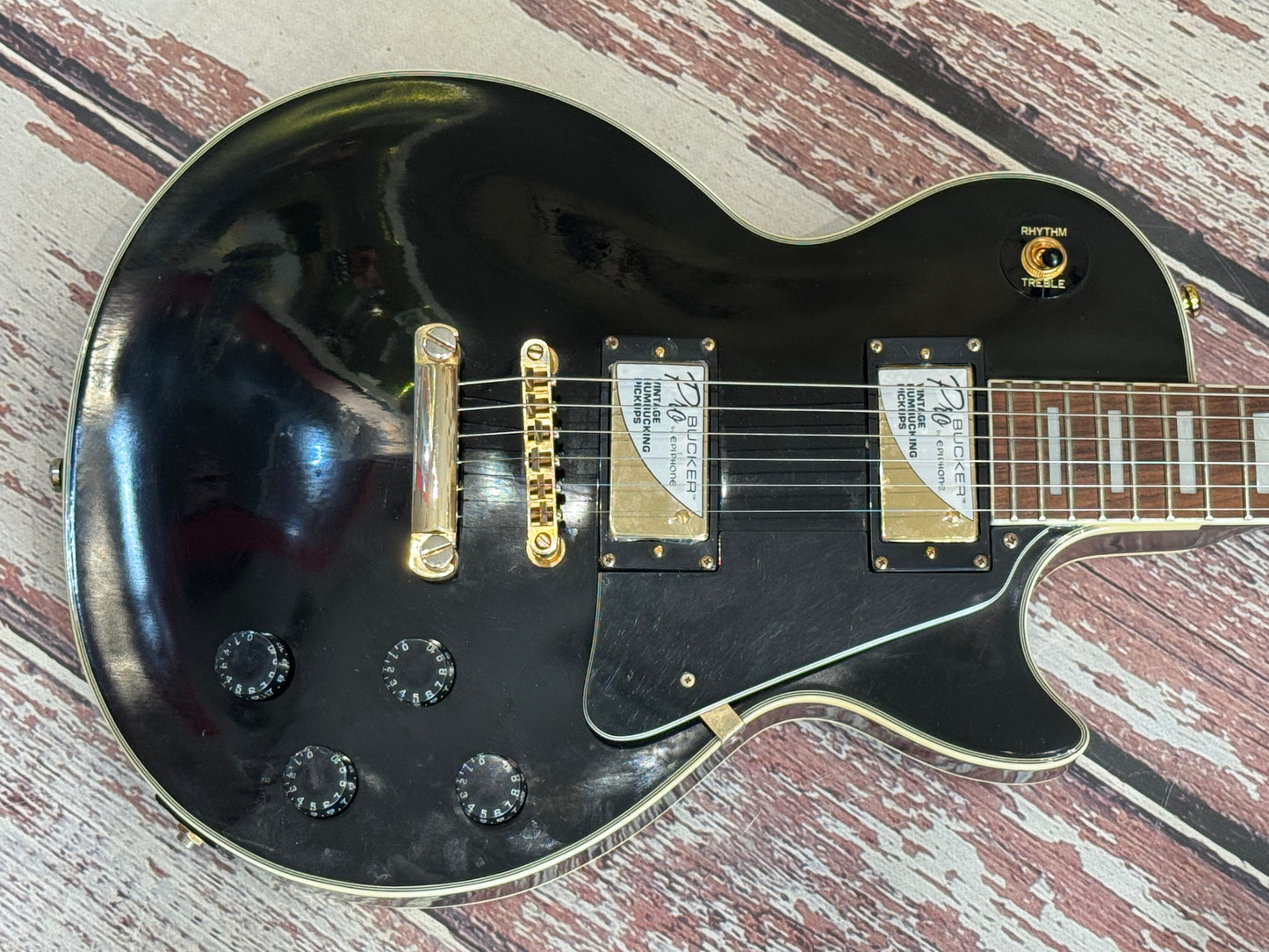 Epiphone Les Paul Custom - New pickups and loom upgrade