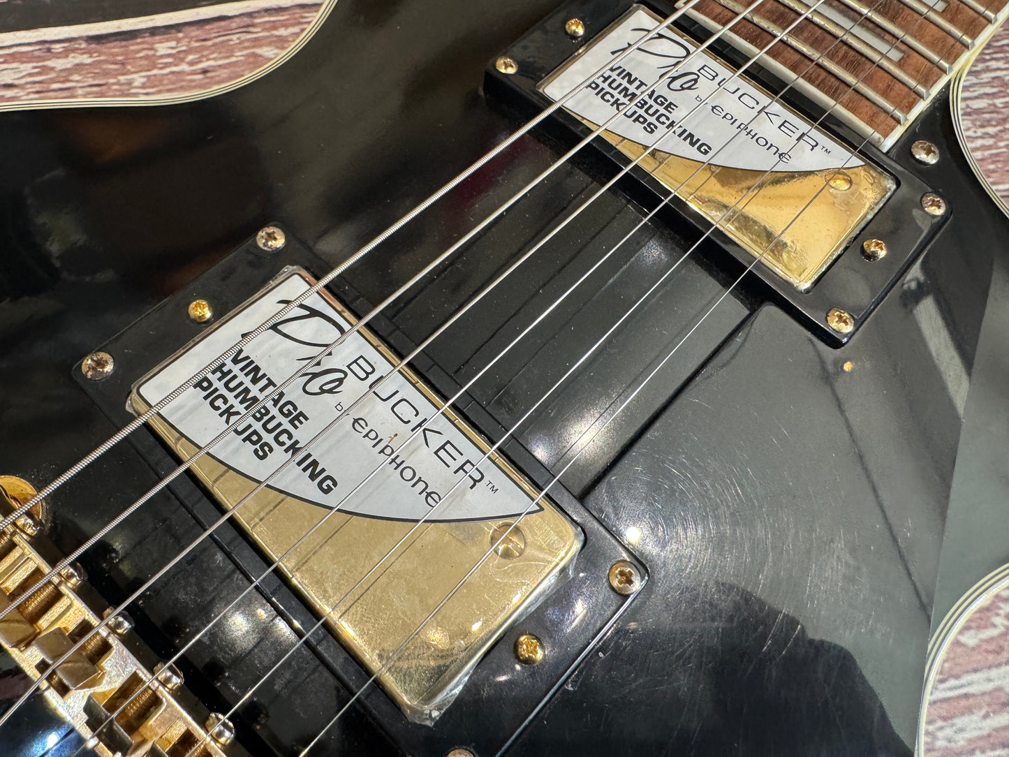 Epiphone Les Paul Custom - New pickups and loom upgrade