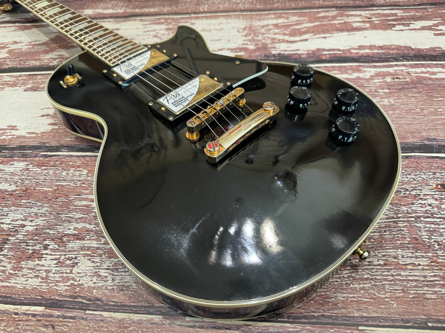 Epiphone Les Paul Custom - New pickups and loom upgrade