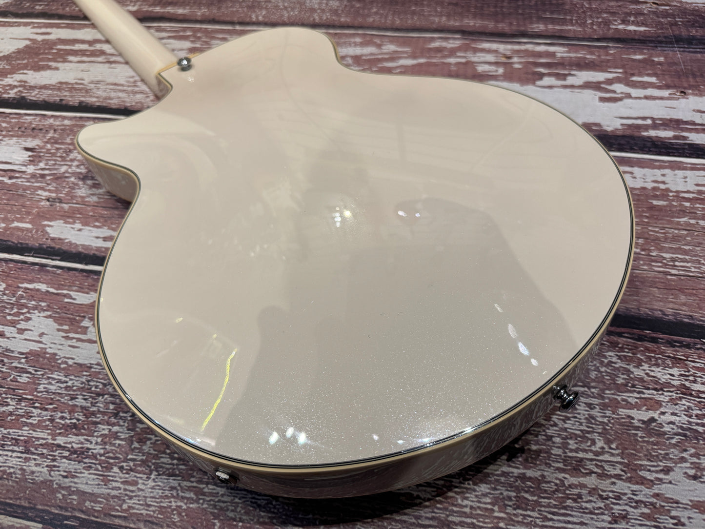 D'angelico "SS" Premier - Pearl metallic