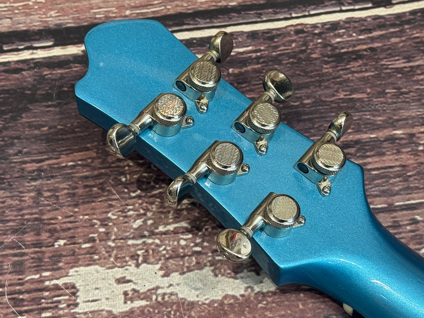 Eastman Romeo LA - Celestine blue, full hollow with OHSC & COA