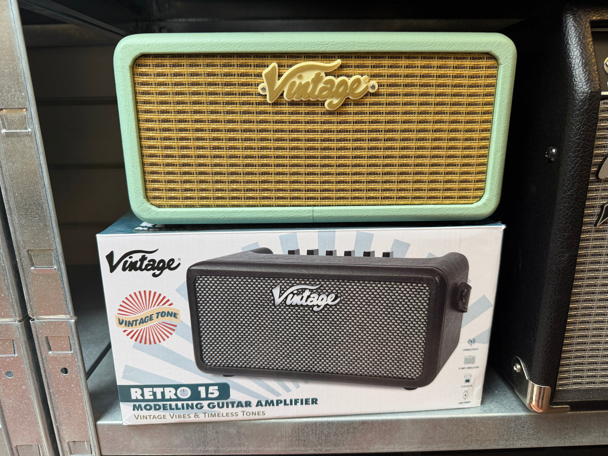 Vintage Retro 15 guitar combo USB