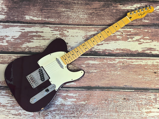 Fender Standard Telecaster Mexican - Dog 'o'war 2014 Midnight Wine
