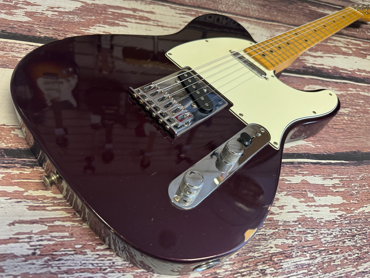 Fender Standard Telecaster Mexican - Dog 'o'war 2014 Midnight Wine