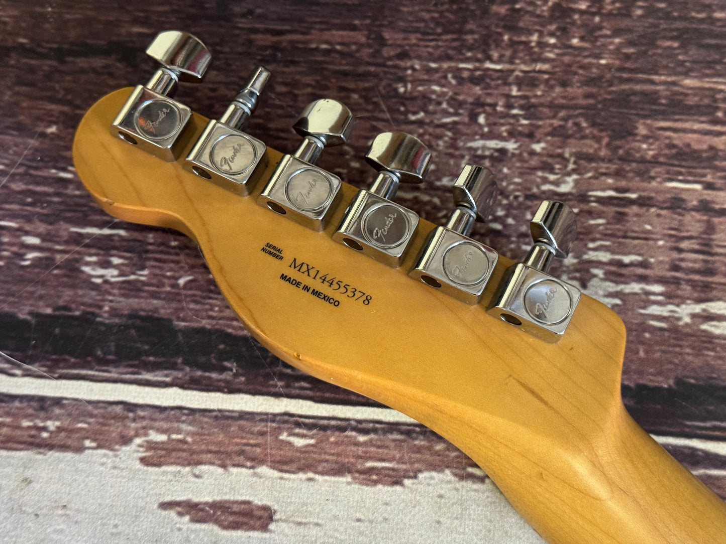 Fender Standard Telecaster Mexican - Dog 'o'war 2014 Midnight Wine
