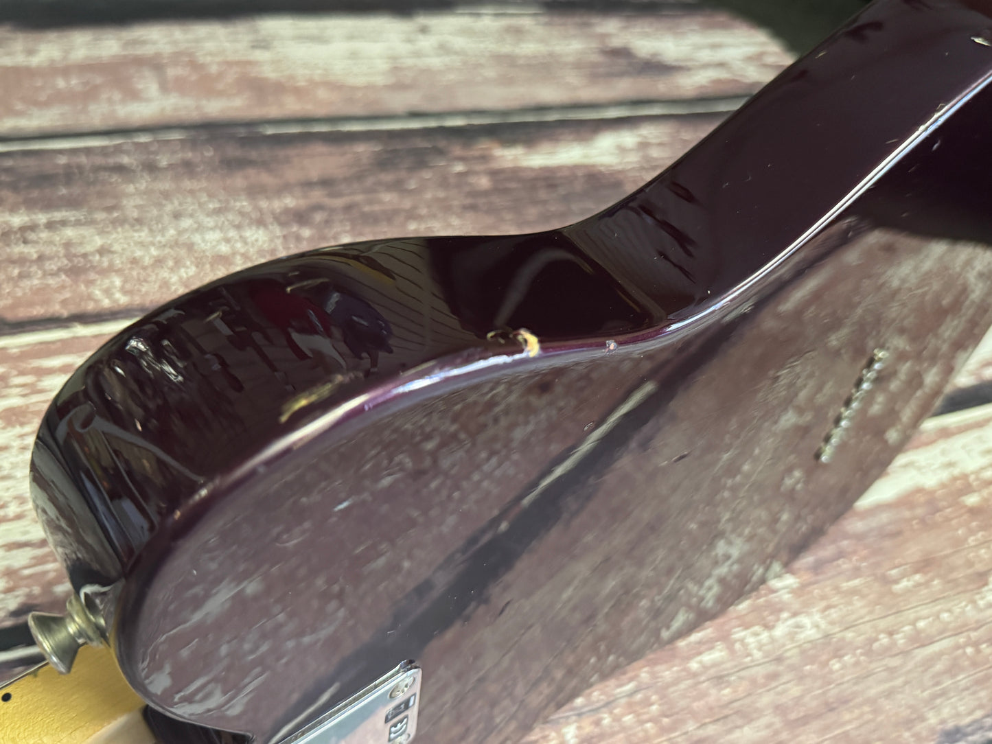 Fender Standard Telecaster Mexican - Dog 'o'war 2014 Midnight Wine