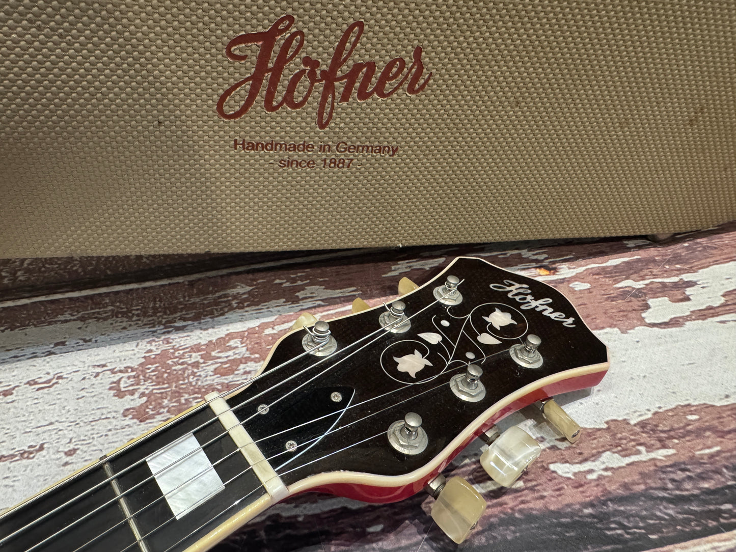 Hofner Thin President (4570 model) German Master built - Hubert Kaa