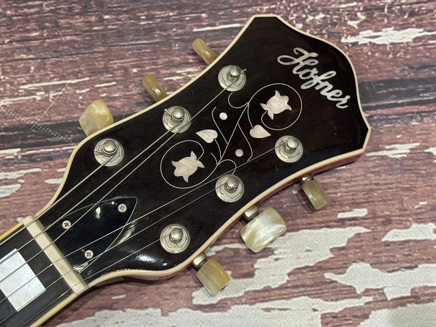 Hofner Thin President (4570 model) German Master built - Hubert Kaa