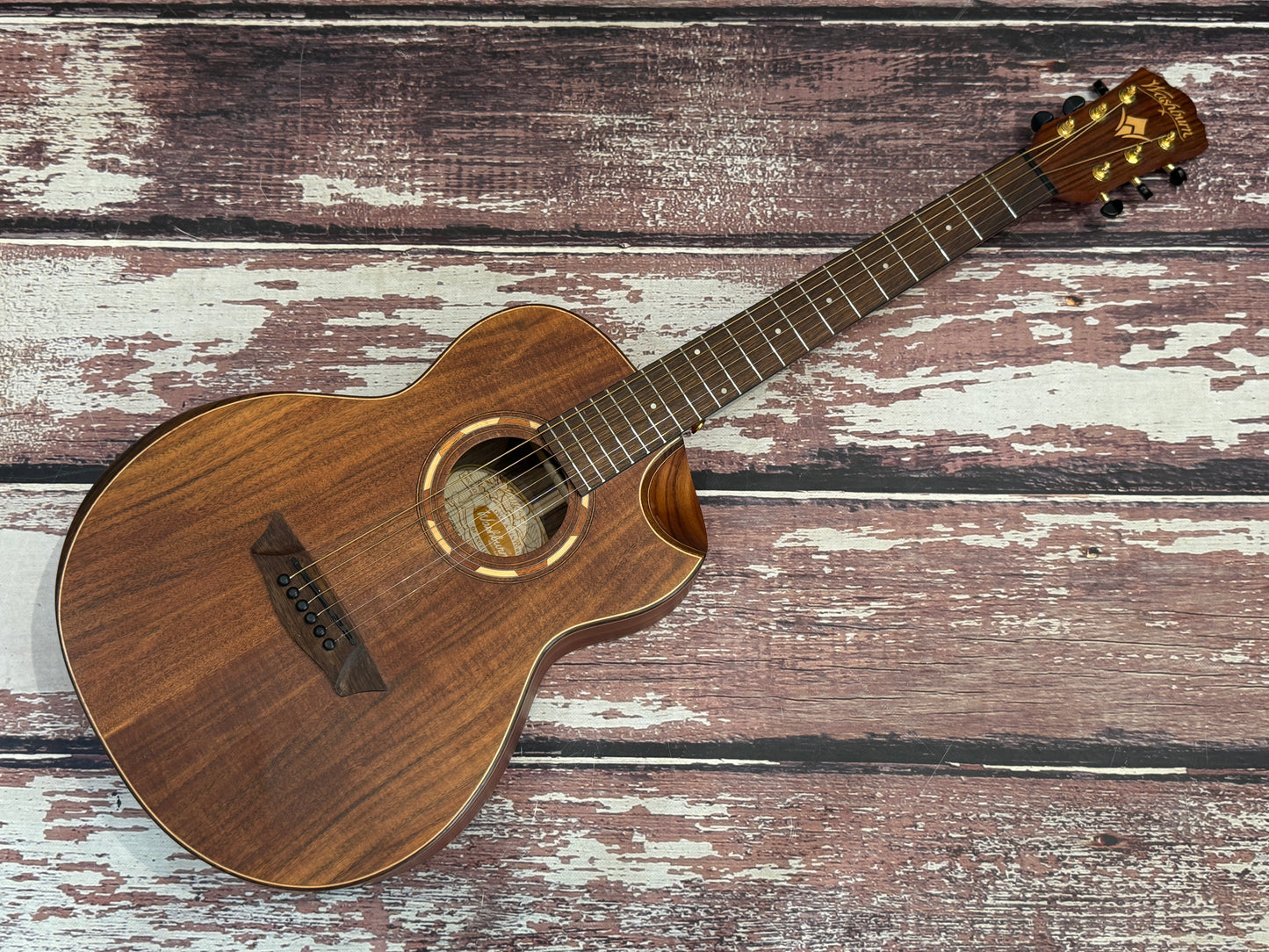 Washburn Comfort G-Mini travel acoustic & bag