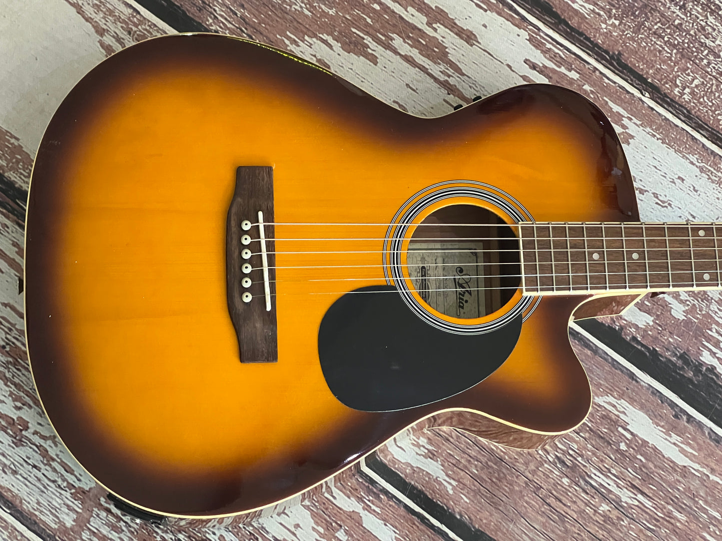 Aria AF 15CE Electro acoustic guitar