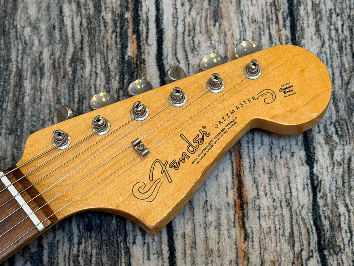Fender 2015 Roadworn Jazzmaster Olympic White FSR