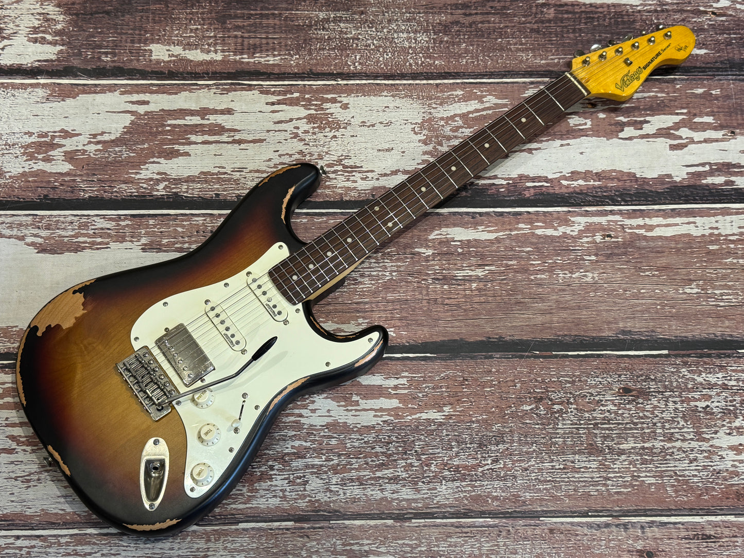 Vintage V6 Paul Rose relic - sunburst new/ex demo