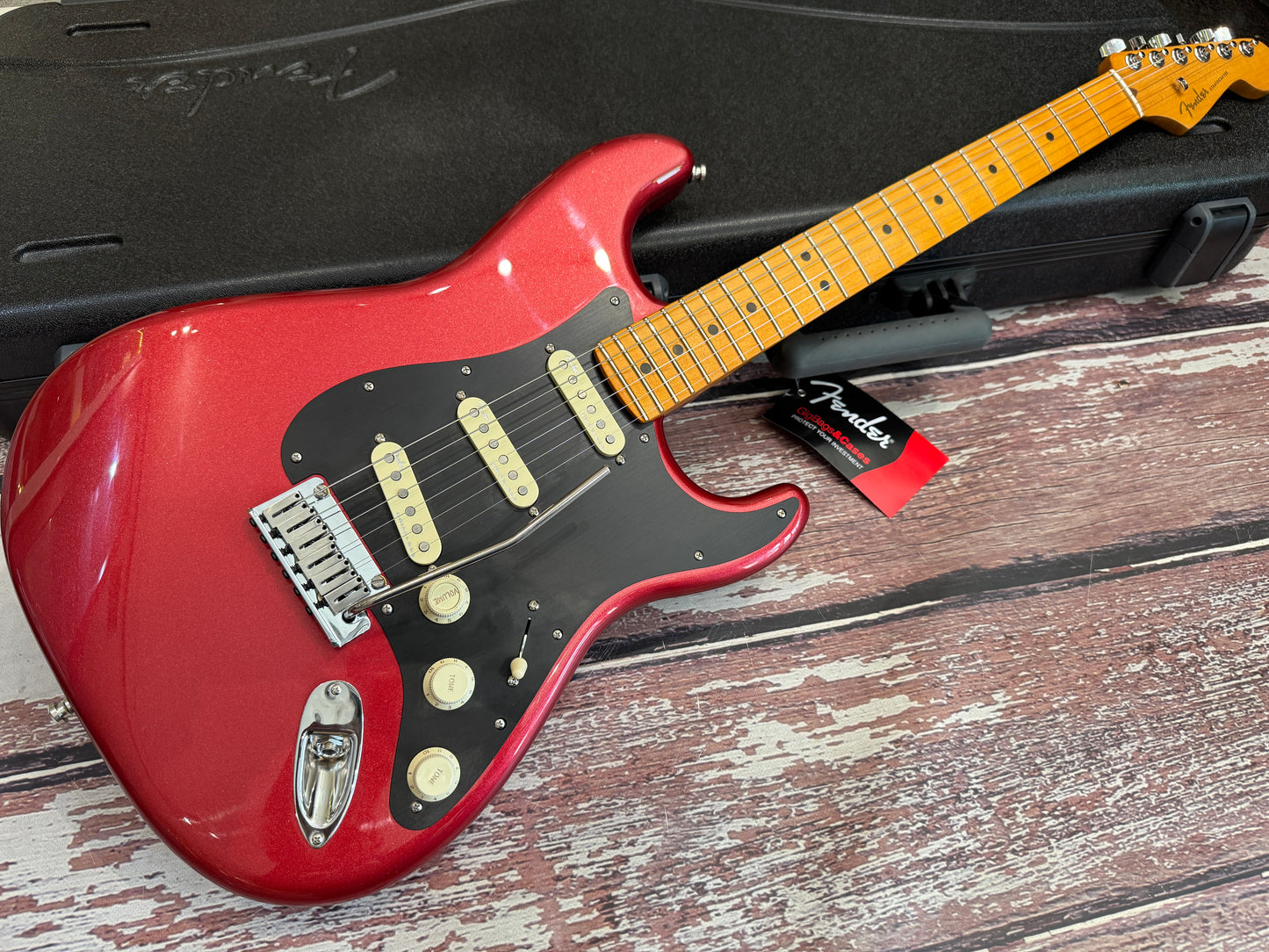 Fender American Ultra II Stratocaster 2024 - Sinister Red