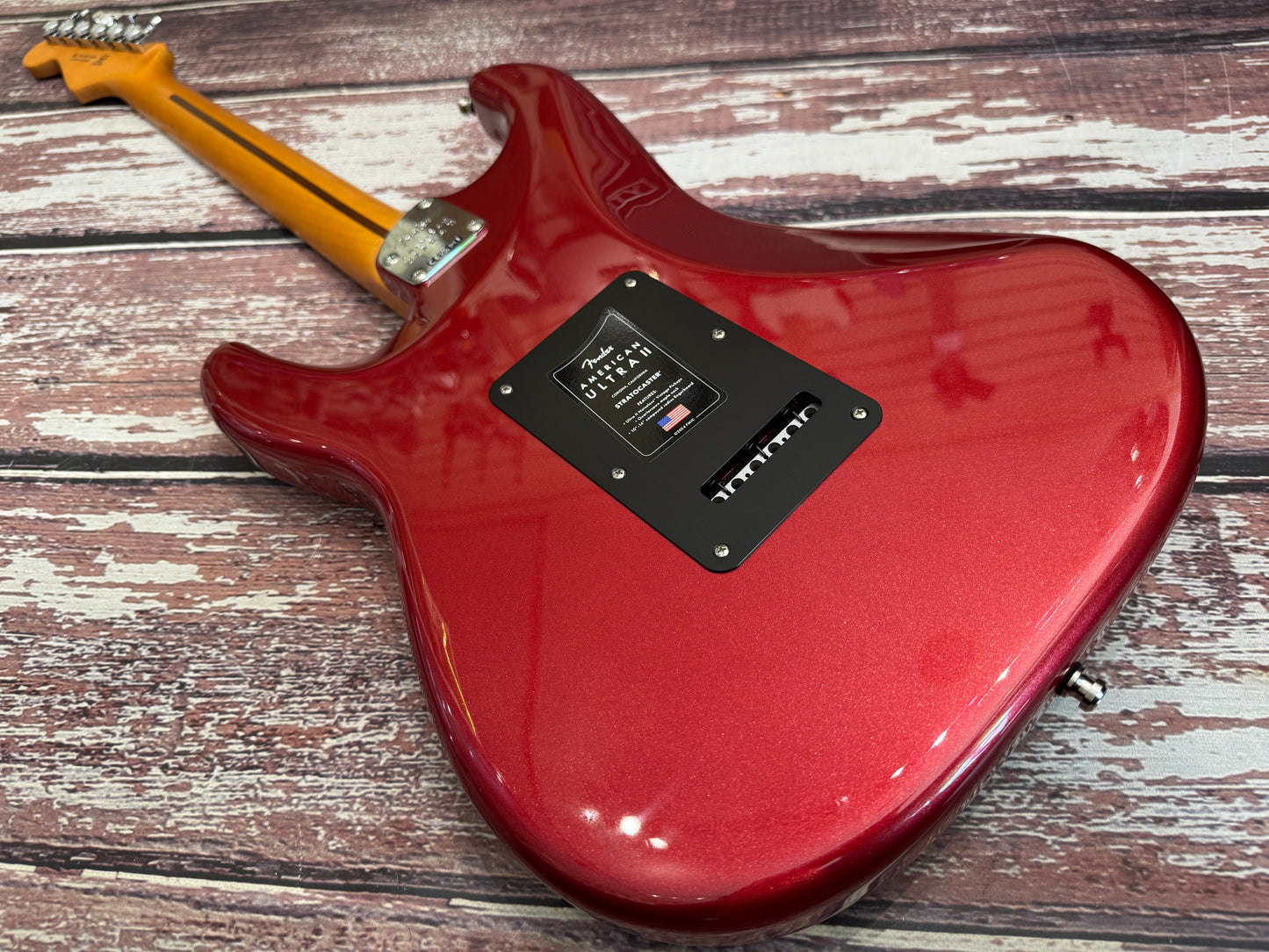 Fender American Ultra II Stratocaster 2024 - Sinister Red