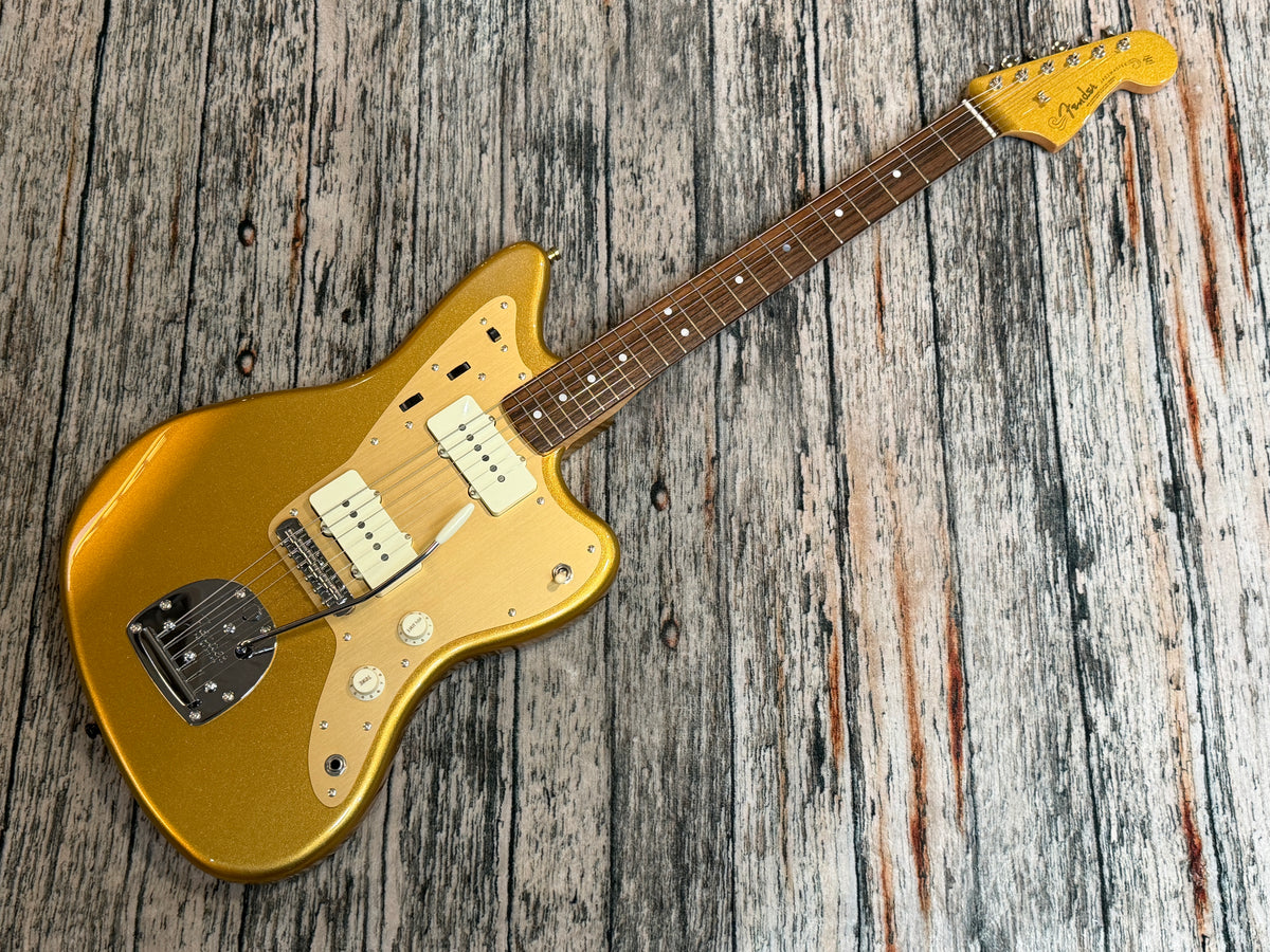 Fender Japan FSR Traditional '60s Jazzmaster - Mystic Aztec Gold with Matching Headstock
