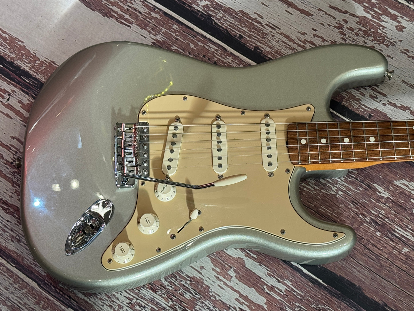 Fender Classic 60s Stratocaster 2004 - Mexico Faded Inca Silver NICE!