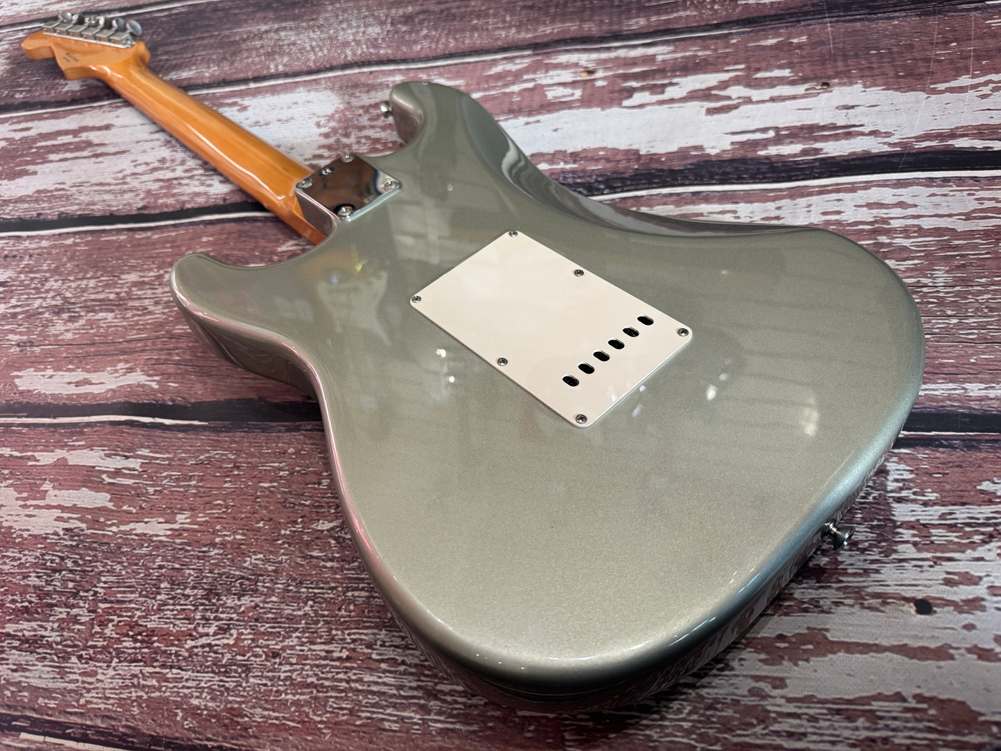 Fender Classic 60s Stratocaster 2004 - Mexico Faded Inca Silver NICE!