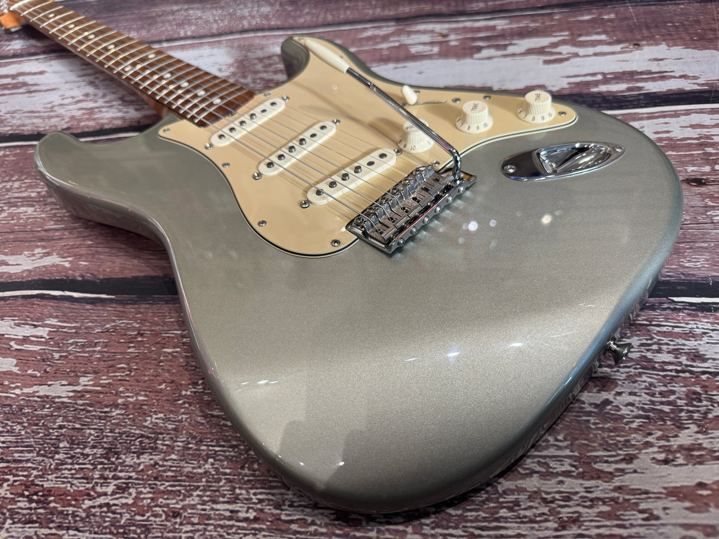Fender Classic 60s Stratocaster 2004 - Mexico Faded Inca Silver NICE!