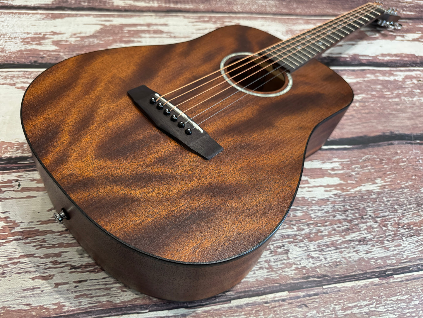 Cort AD Mini Mahogany travel acoustic.