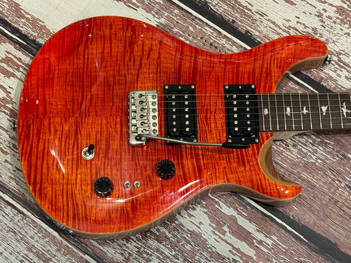 PRS SE Custom 24-08 Blood Orange - Like new!
