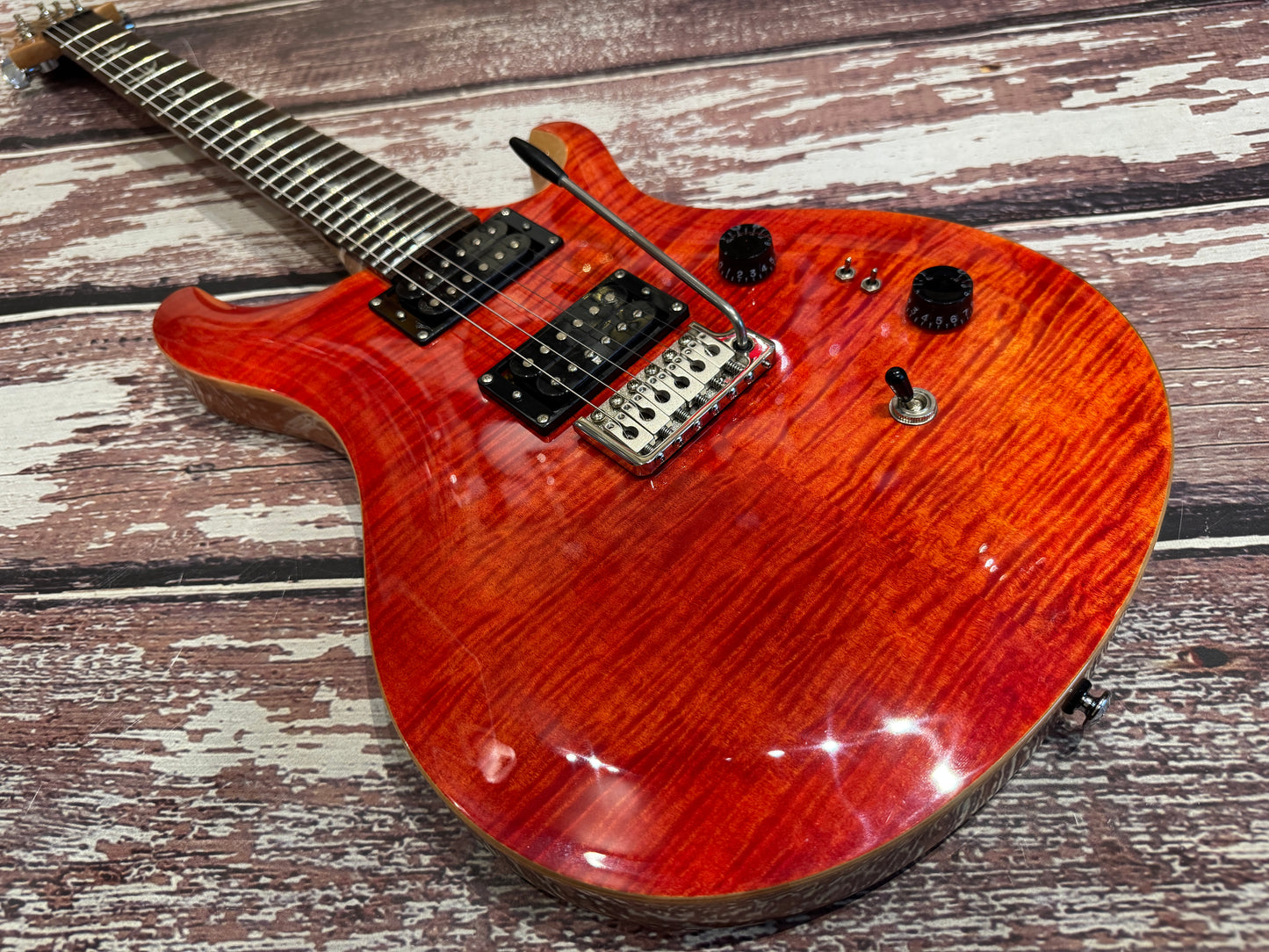 PRS SE Custom 24-08 Blood Orange - Like new!