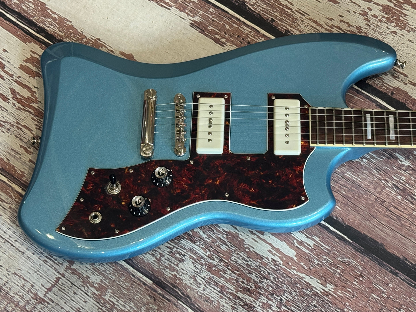 Guild ST-200 T-Bird P90 Pelham Blue
