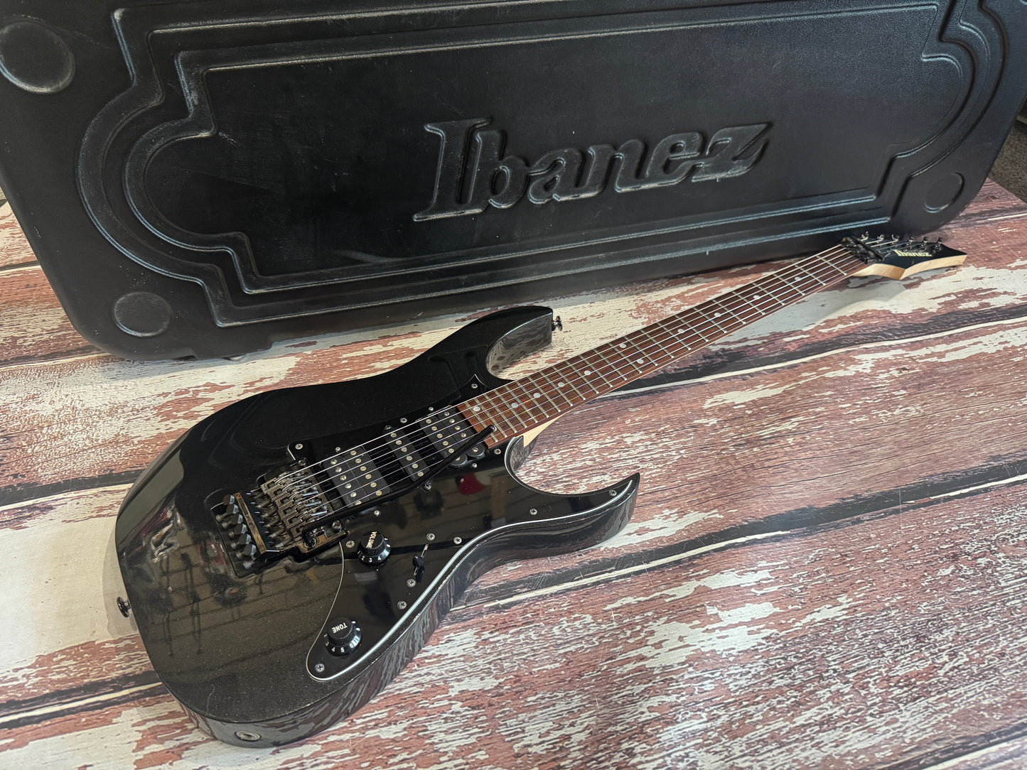 Ibanez RG655 Prestige Galaxy Black, FujiGen Japan with hard case