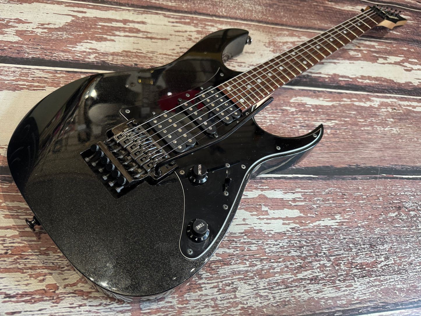 Ibanez RG655 Prestige Galaxy Black, FujiGen Japan with hard case