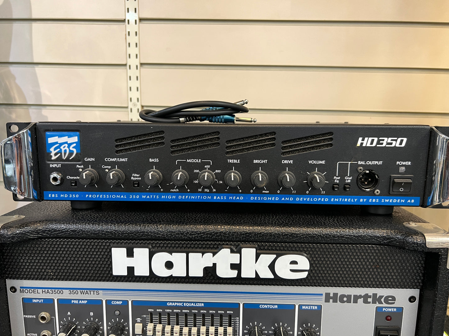 EBS HD350 Bass Head