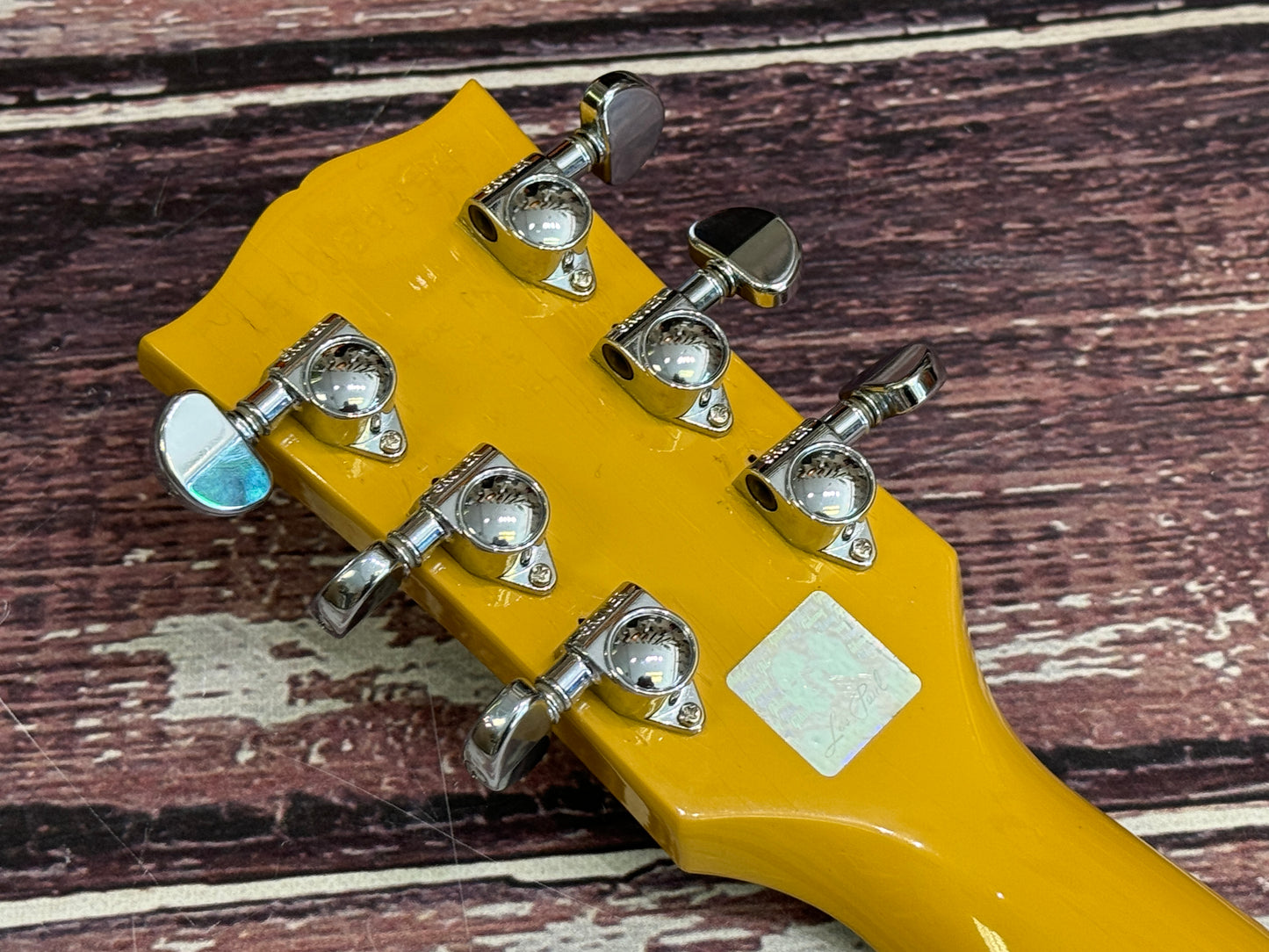 Gibson Les Paul Junior TV Yellow and case