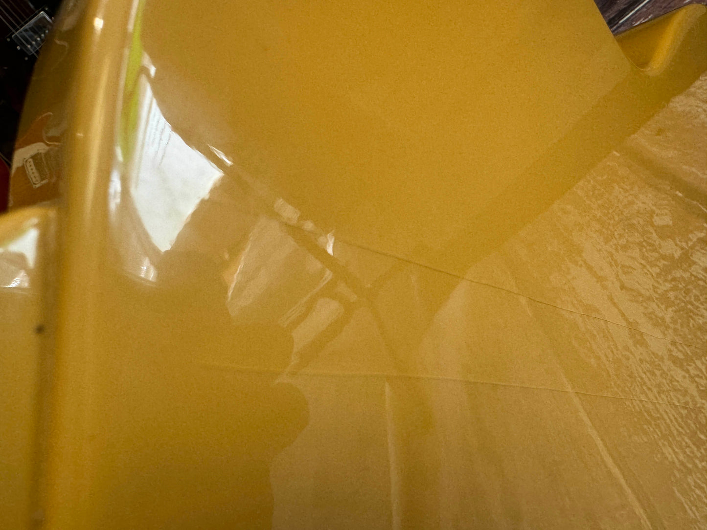 Gibson Les Paul Junior TV Yellow and case