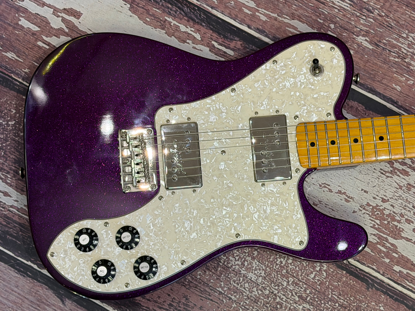 Squier Classic Vibe 70's Telecaster Deluxe FSR- Purple Sparkle