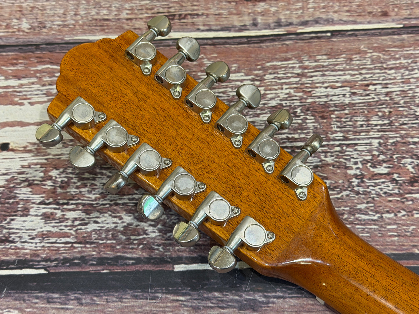 Guild Westward series D12-12 string mahogany - all solid with case