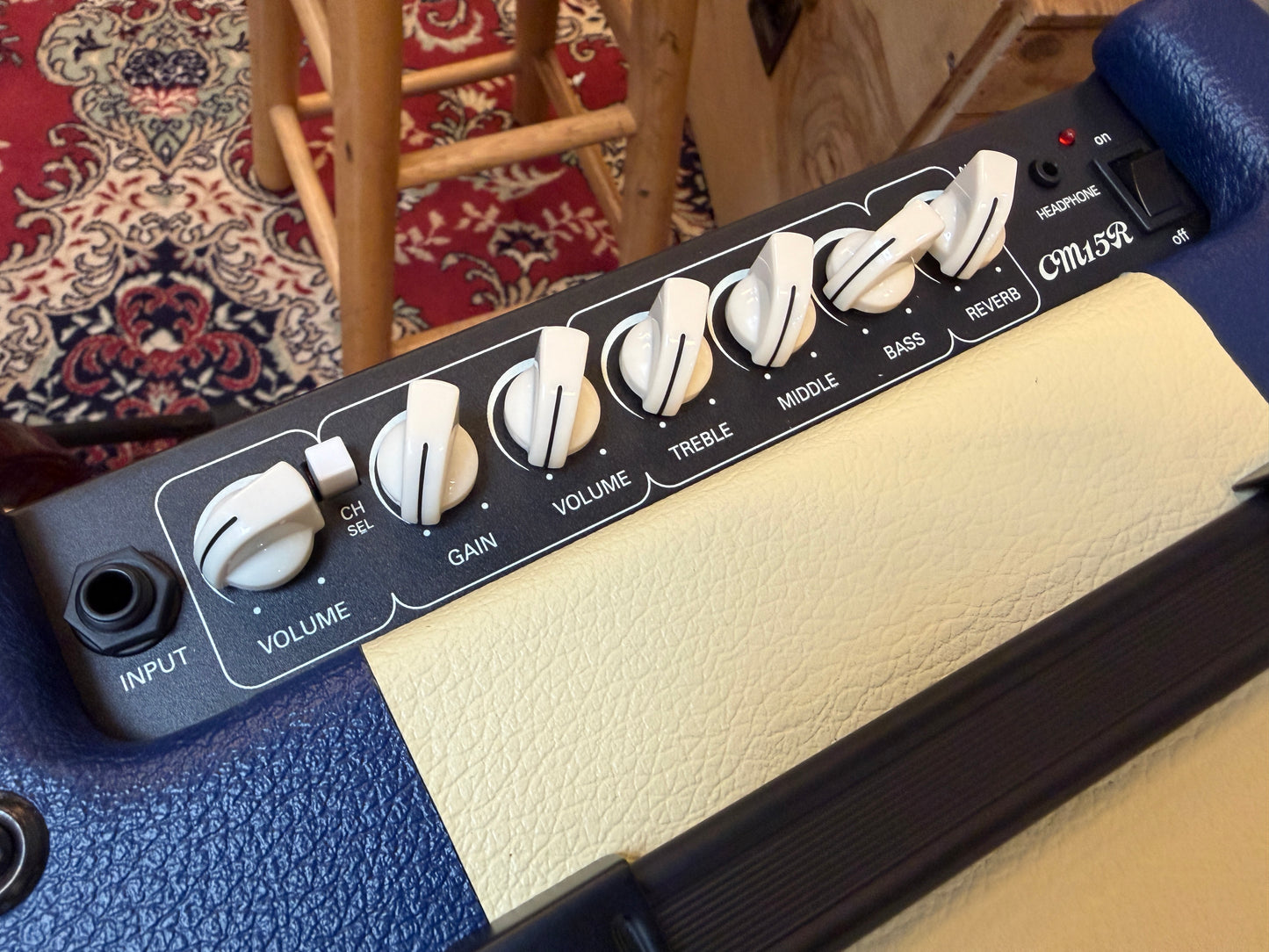 Cort CM15R Electric guitar practice amplifier Blue