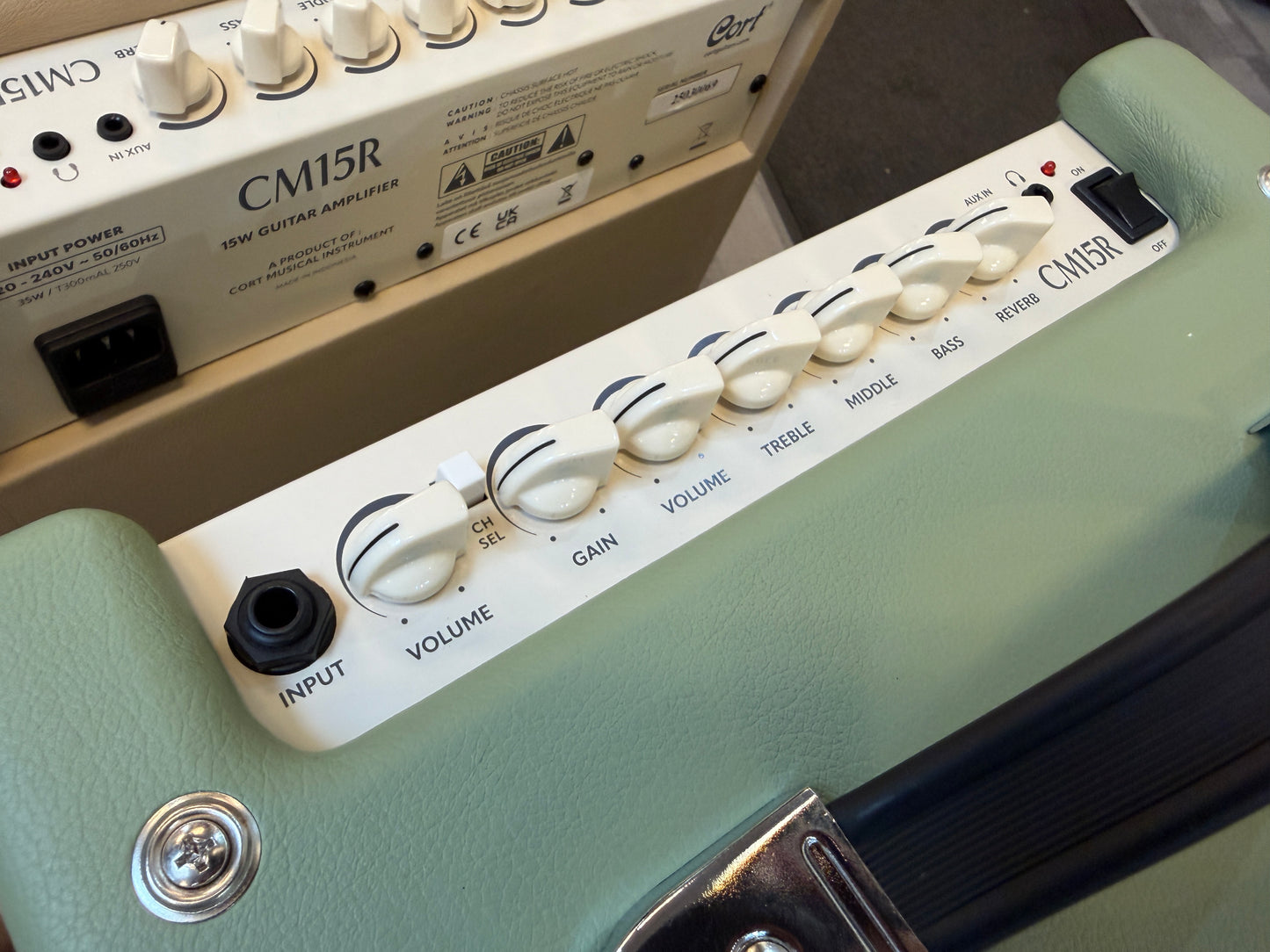 Cort CM15R Electric guitar practice amplifier Green