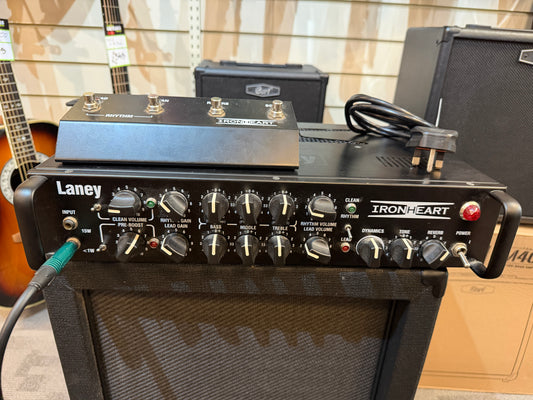 Laney Ironheart IRT-STUDIO Studio Rack and IRT112 Cabinet - --COLLECTION ONLY --