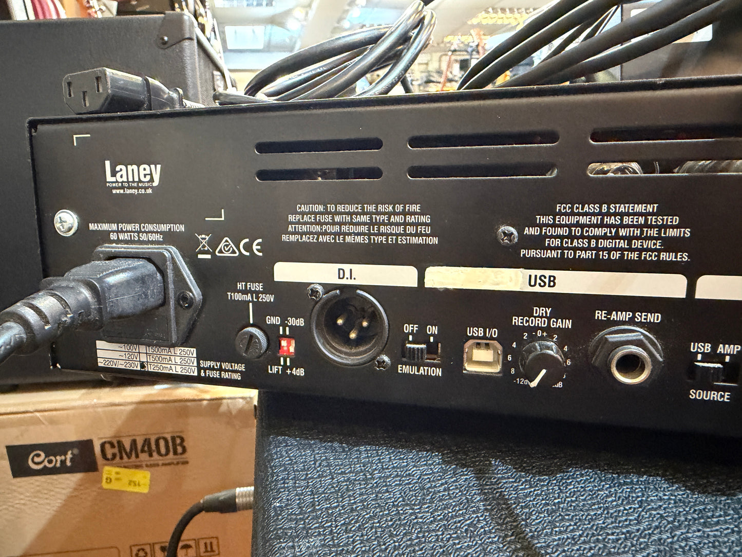 Laney Ironheart IRT-STUDIO Studio Rack and IRT112 Cabinet - --COLLECTION ONLY --