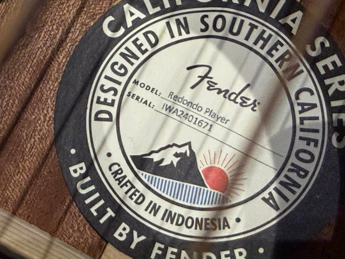 Fender Redondo Player Electro acoustic - Lake Placid Blue