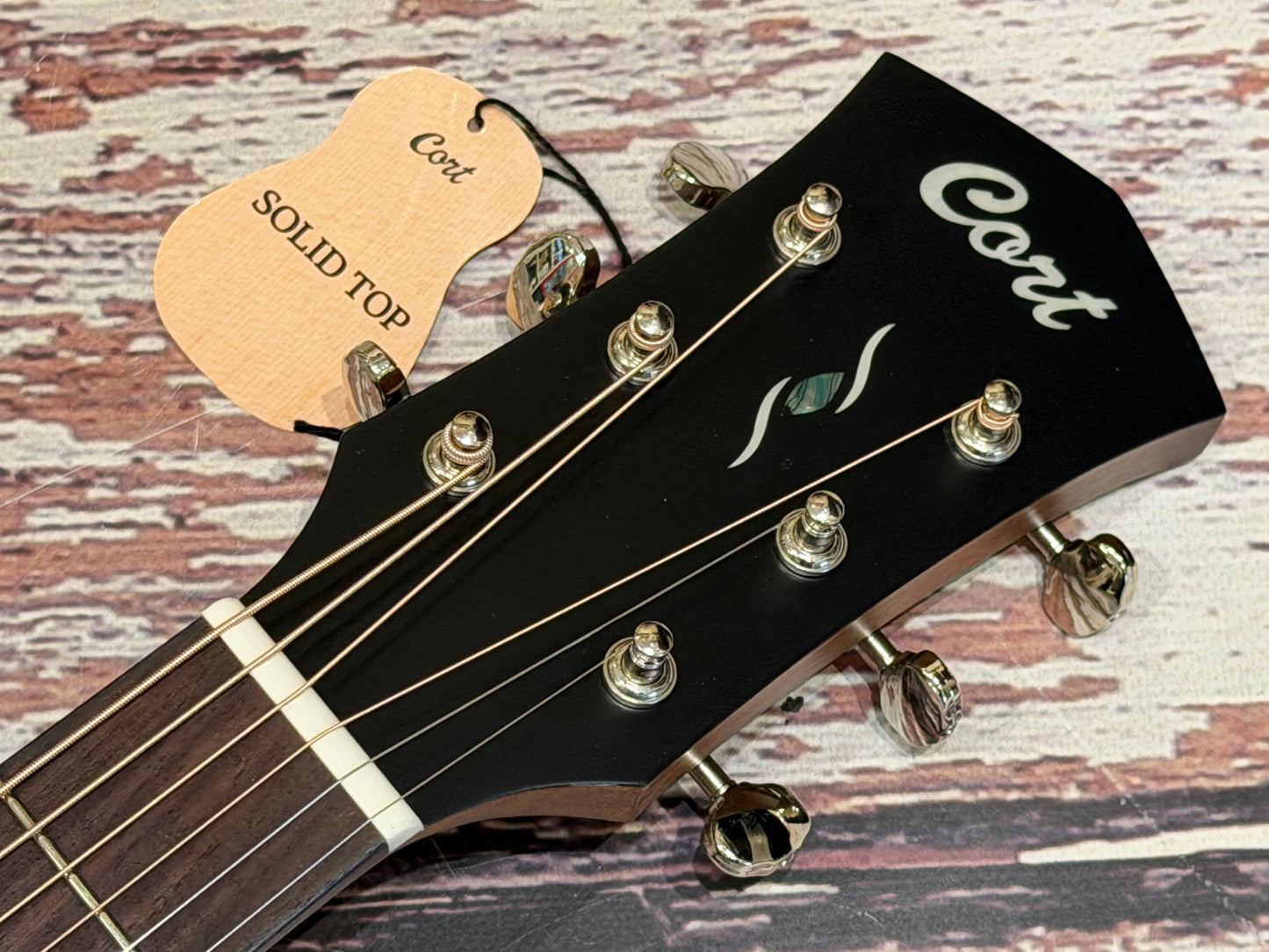 Cort Essence Series Electro Acoustic - Fishman - Satin Black