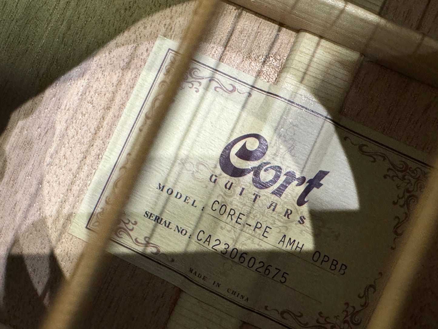 Cort Electro Acoustic Parlour - All solid with lite case