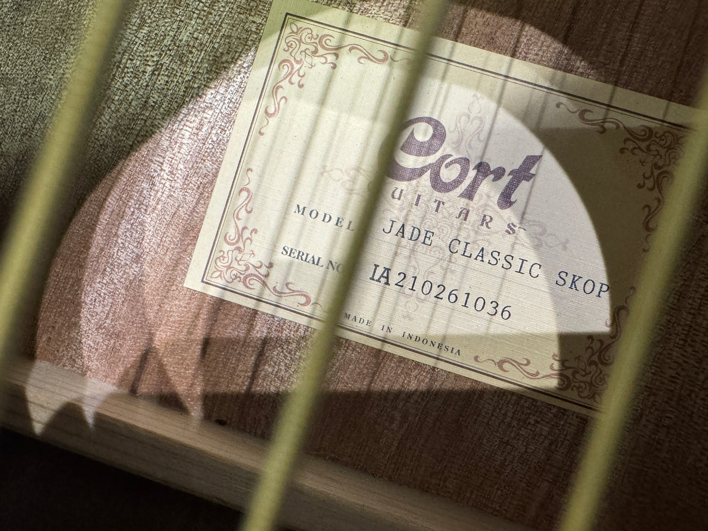 Cort Jade Electro Acosutic - Sky blue