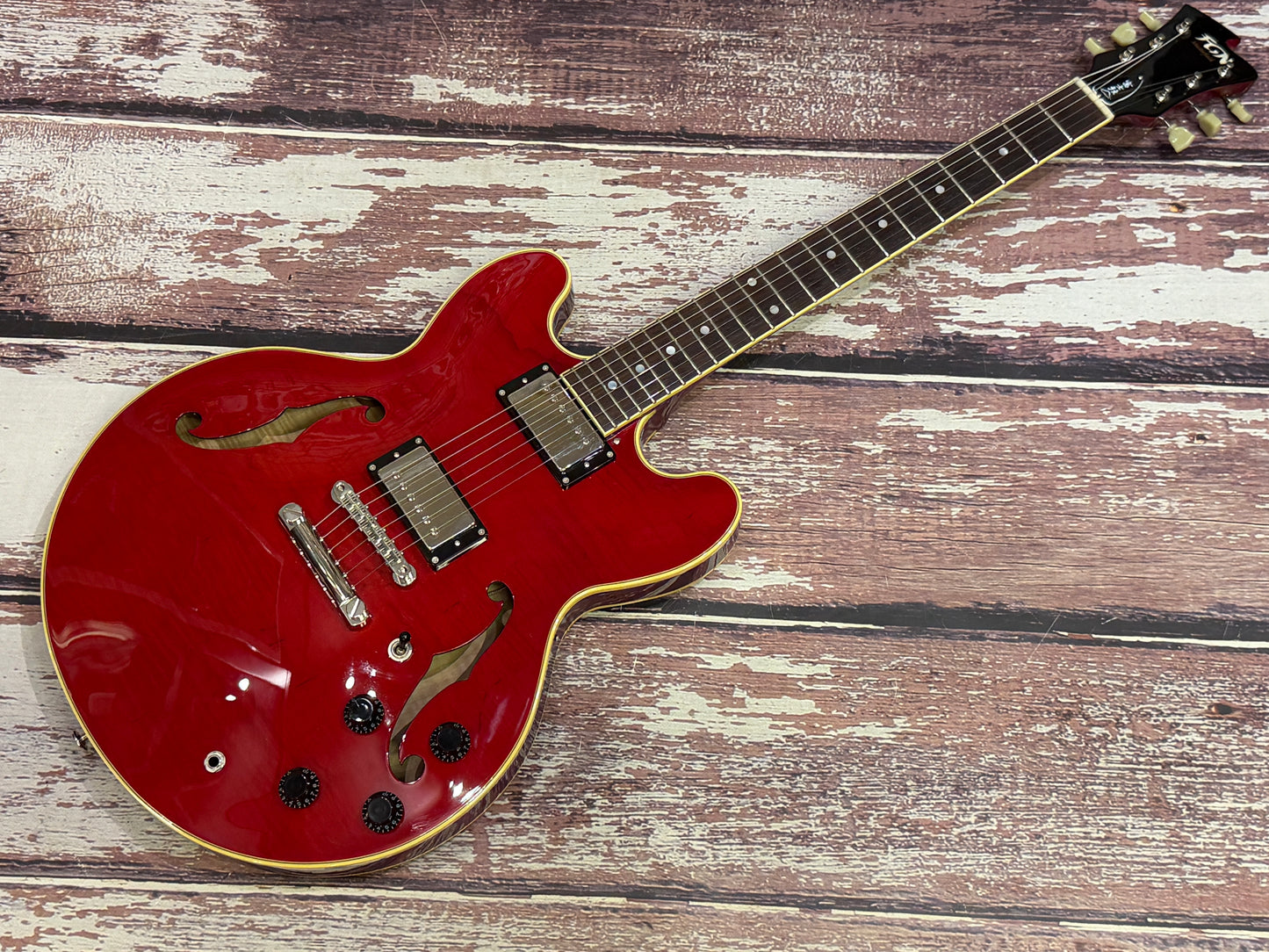 FGN Japan - Masterfield Cherry flame/curly maple