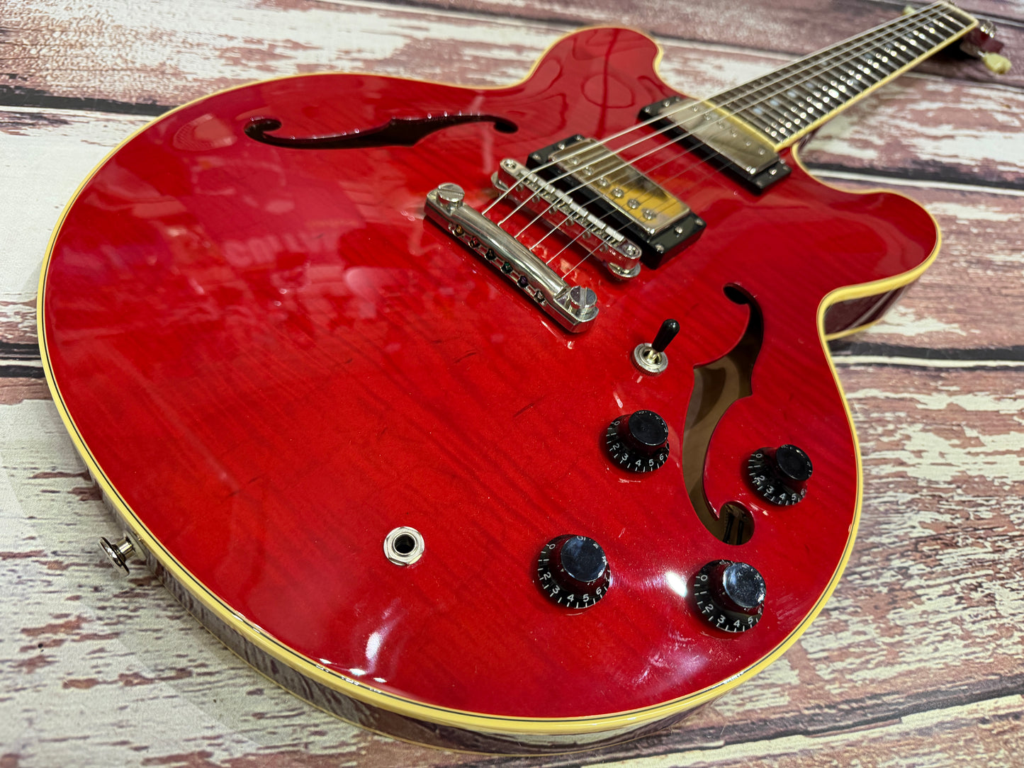 FGN Japan - Masterfield Cherry flame/curly maple