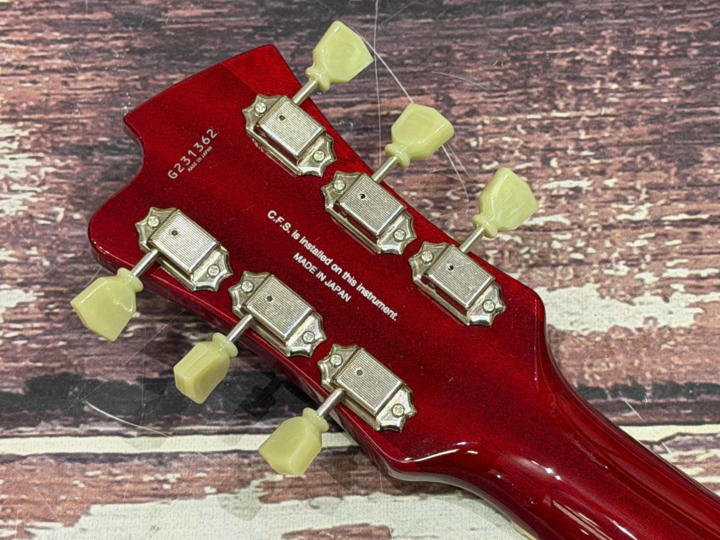 FGN Japan - Masterfield Cherry flame/curly maple