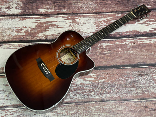 Sigma (Martin) OMTC-1E-SB cutaway electro acosutic