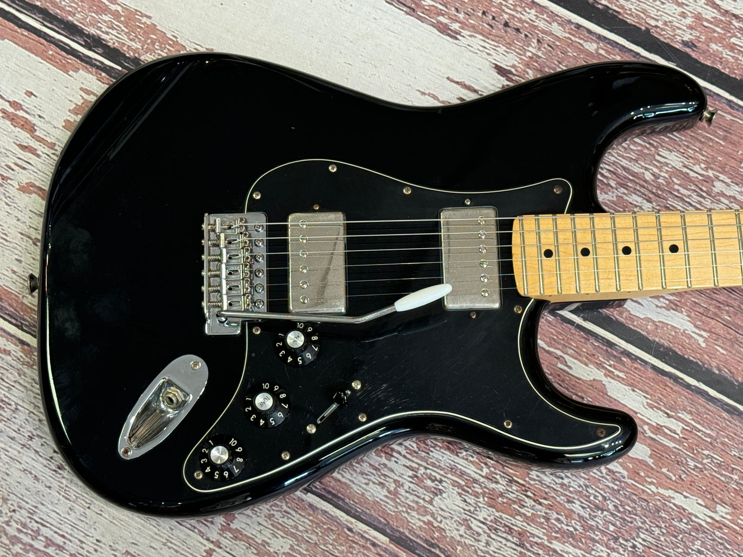 Fender Blacktop Stratocaster, Hendrix mod version!