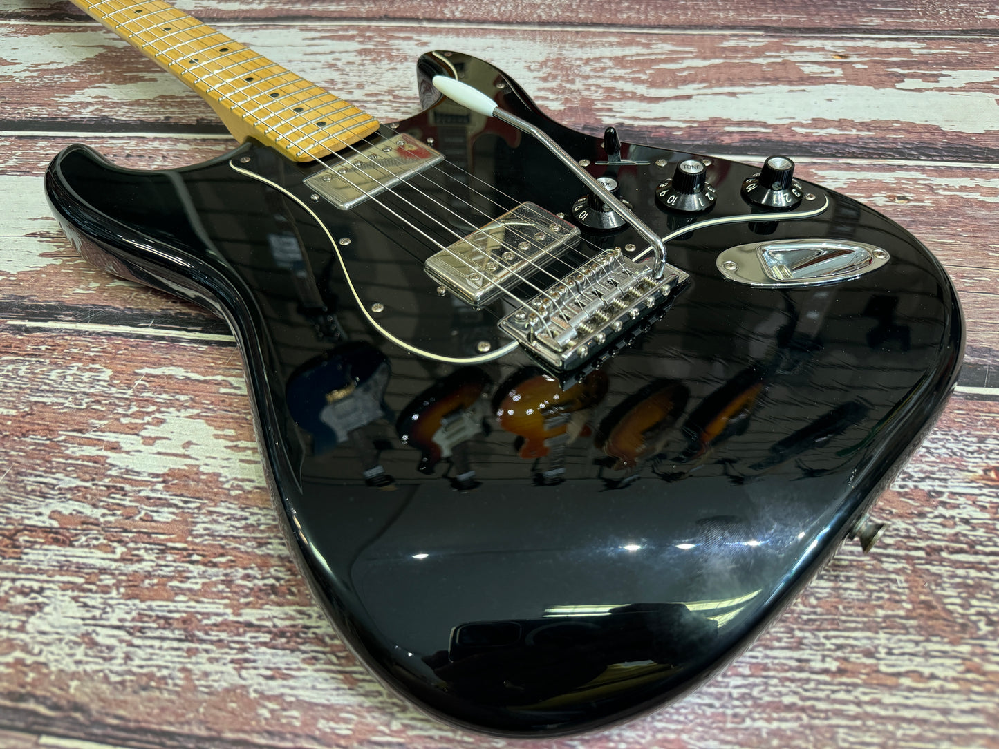 Fender Blacktop Stratocaster, Hendrix mod version!