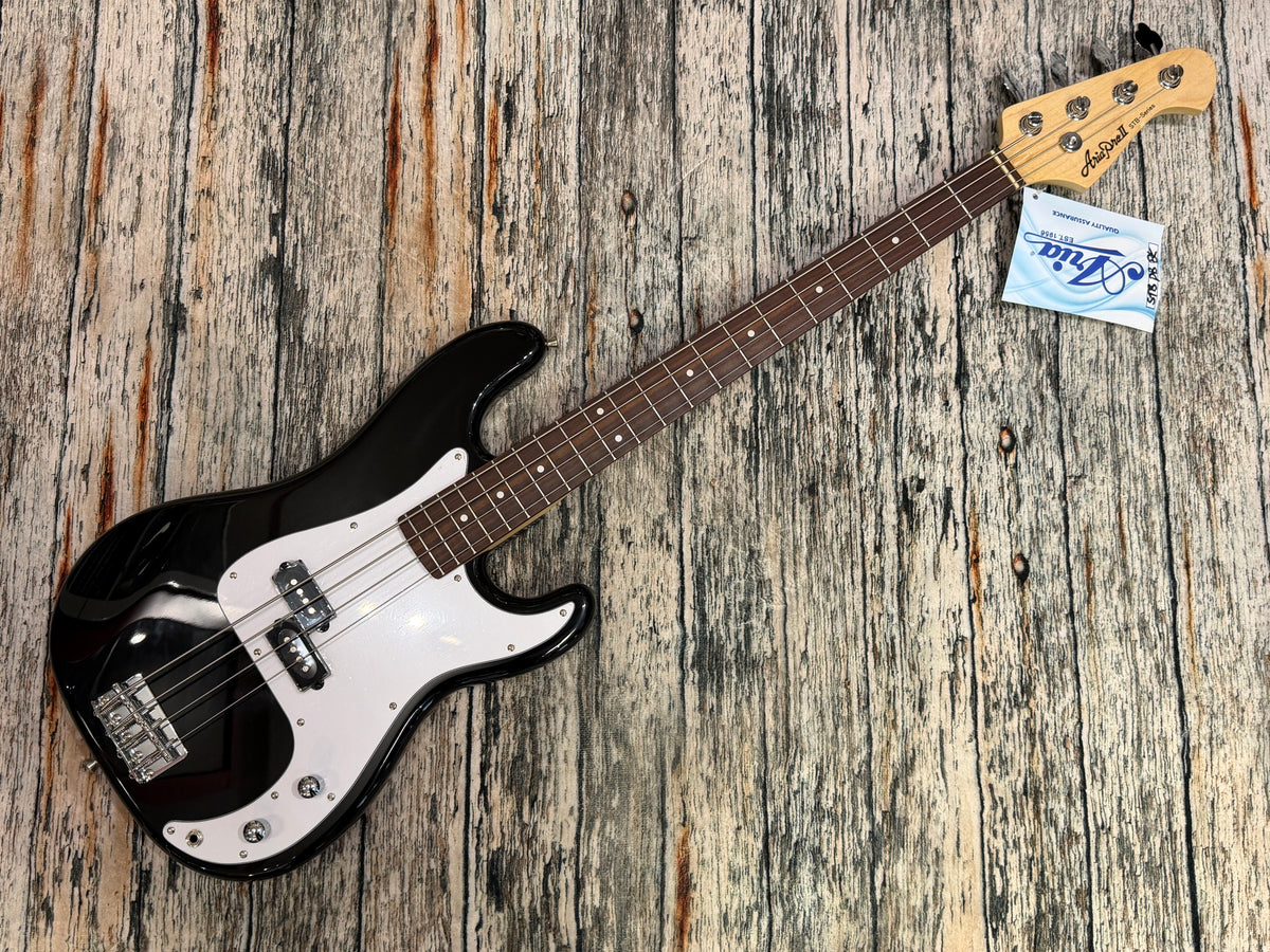 Aria STB P-Bass Style Rosewood neck - Black