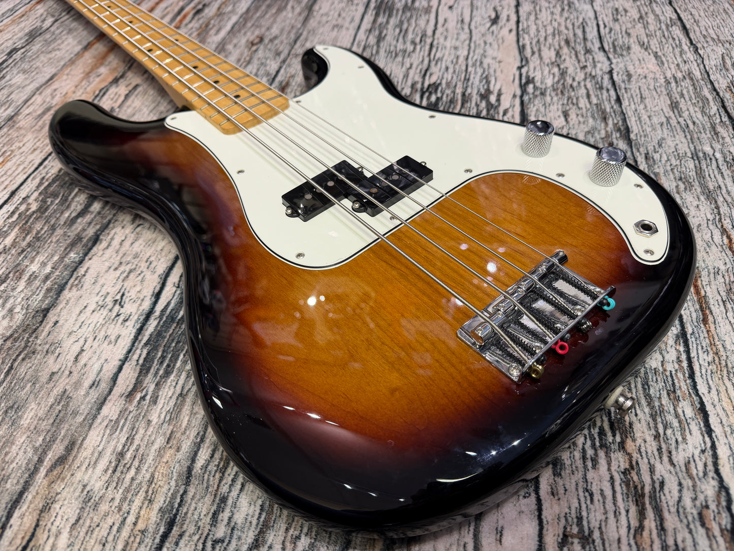 Fender Standard Precision Bass 2022 - Mexico Sunburst / maple