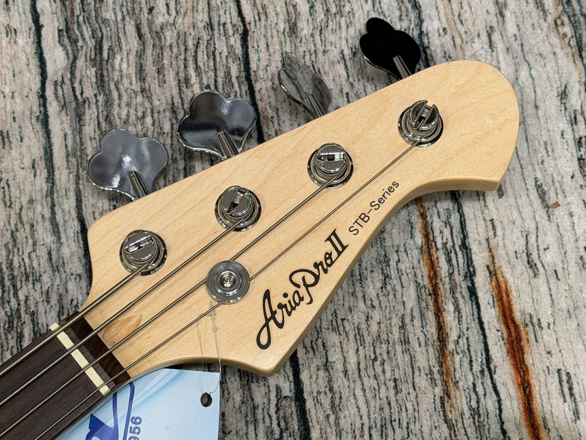 Aria STB "Jazz" Bass style - Relic New - Black B-Stock
